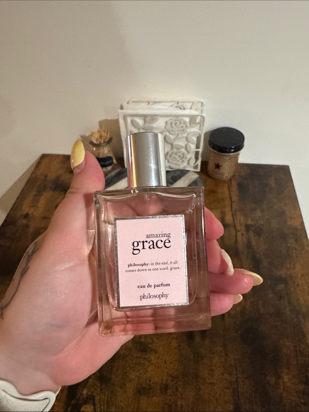 Philosophy Amazing Grace Eau de Parfum - Pale Pink Label, Clear Bottle